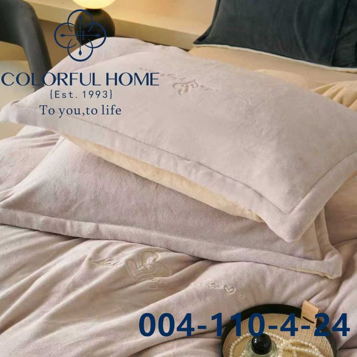 Постільна білизна ВЕЛЮРОВА "Комбінована" ЄВРО