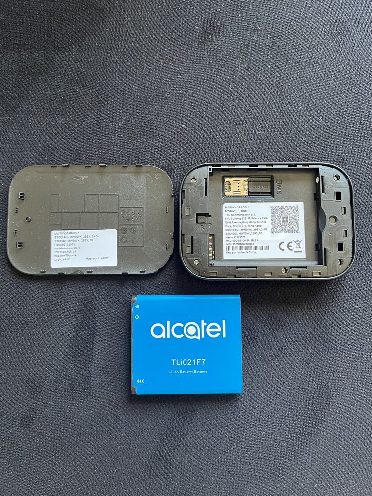 Router Alcatel LinkZone MW70VK 4G LTE bez locka