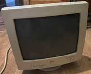 Monitor VGA CRT 14" - RETRO - LG Studioworks 44i