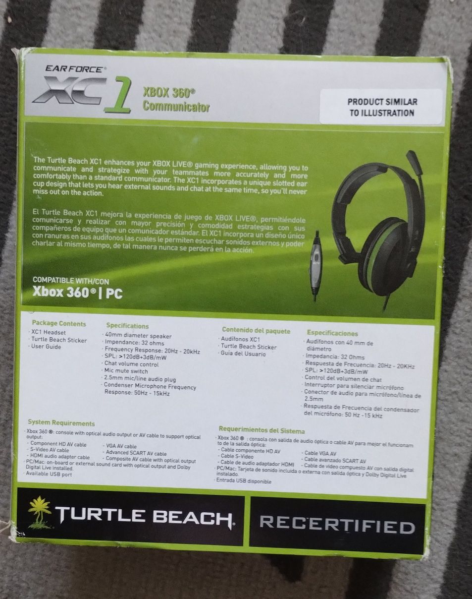 Turtle beach Xbox 360 comunicator