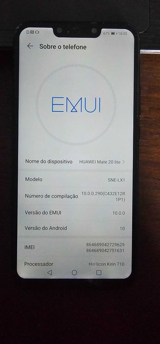 Huawei Mate 20 Lite 64GB - Desbloqueado