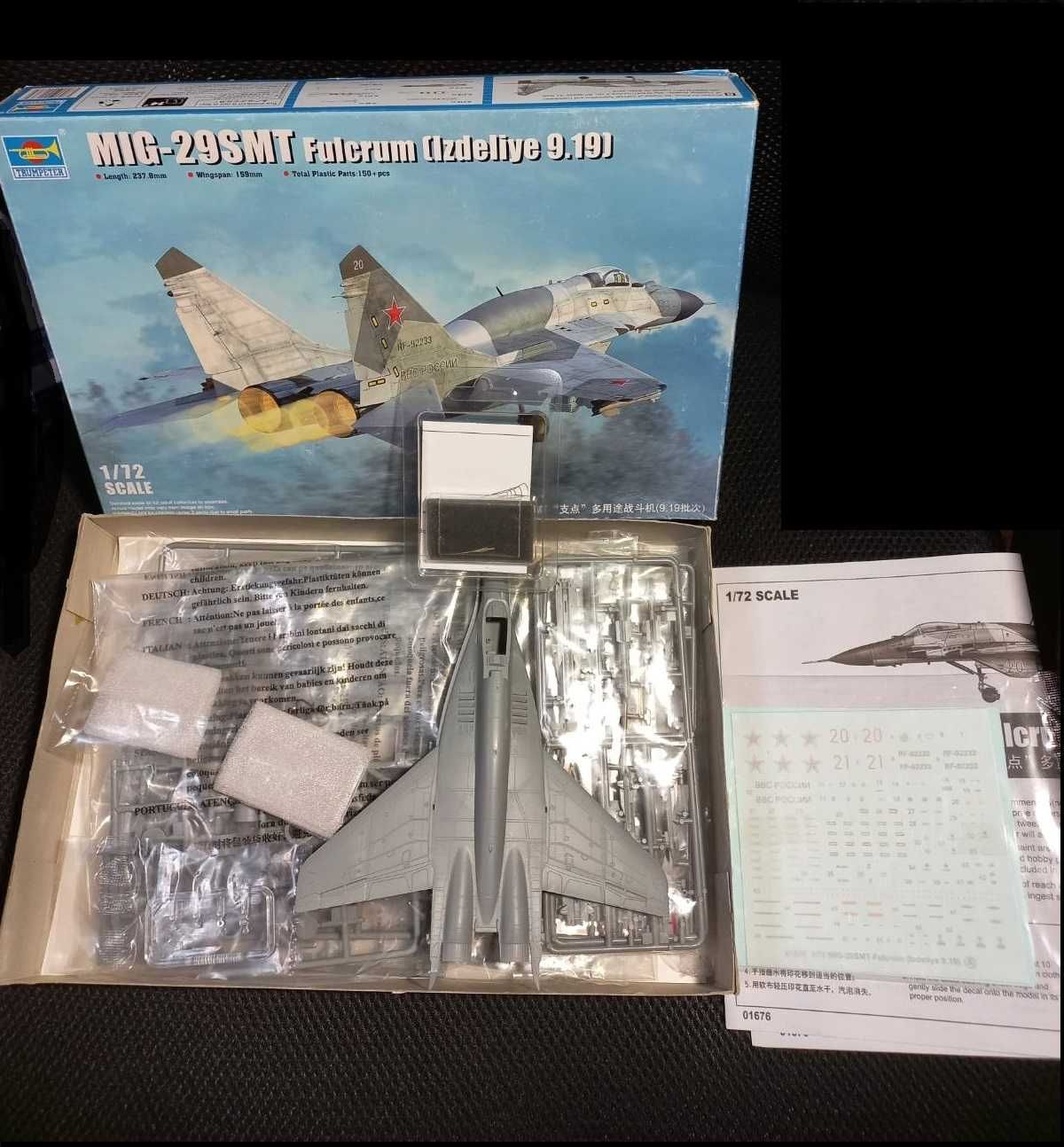 Сборная модель самолета Trumpeter 1/72