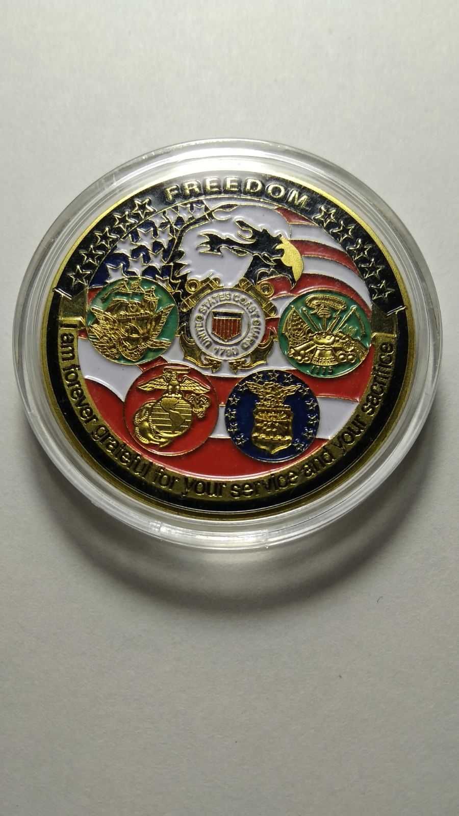 Монета ВМС США, Військовий Орел Свободи, Зелені берети.