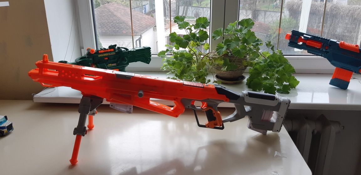 Nerf accustrike снайперская снайперка