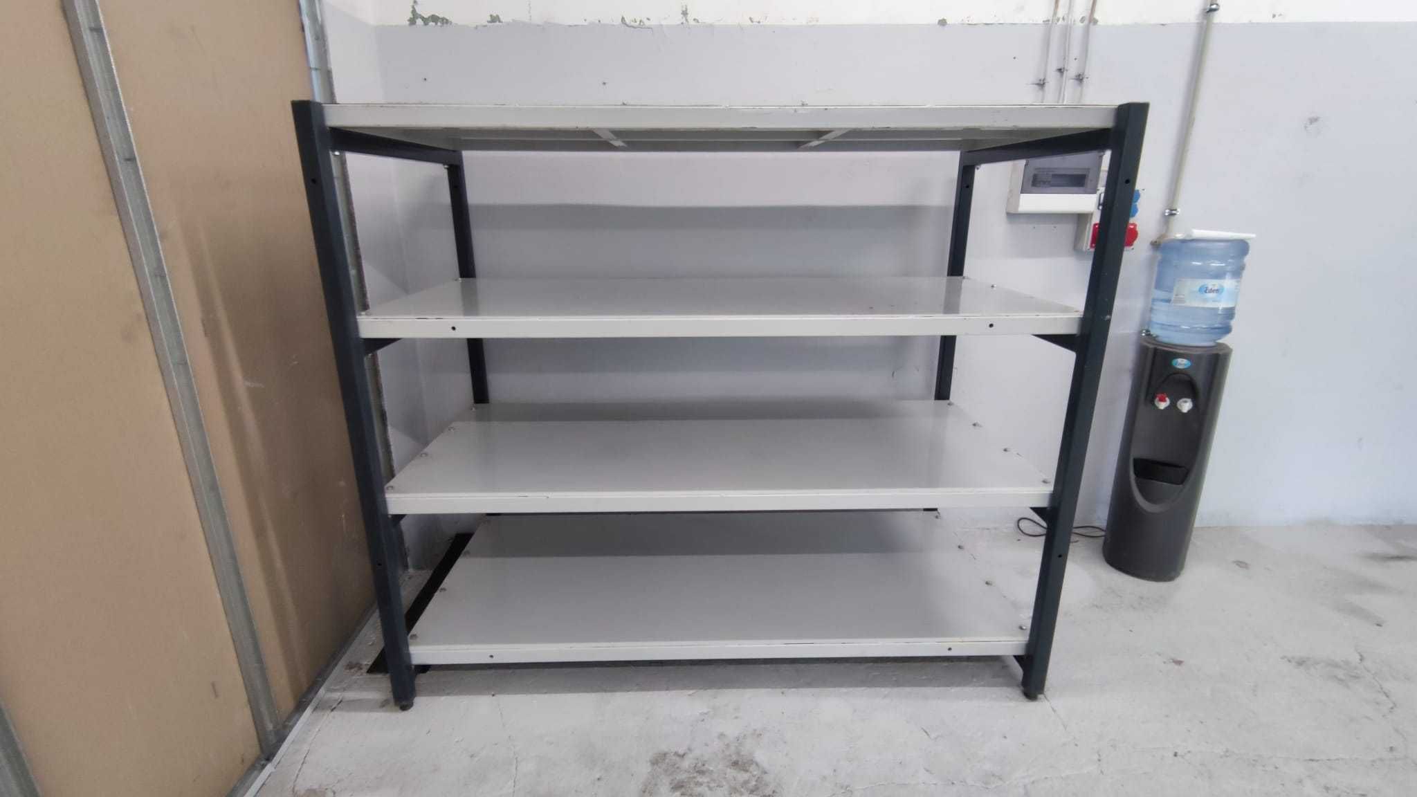 Solidny stalowy regał magazynowy 2000 x 1000 x 1750, 1500 kg