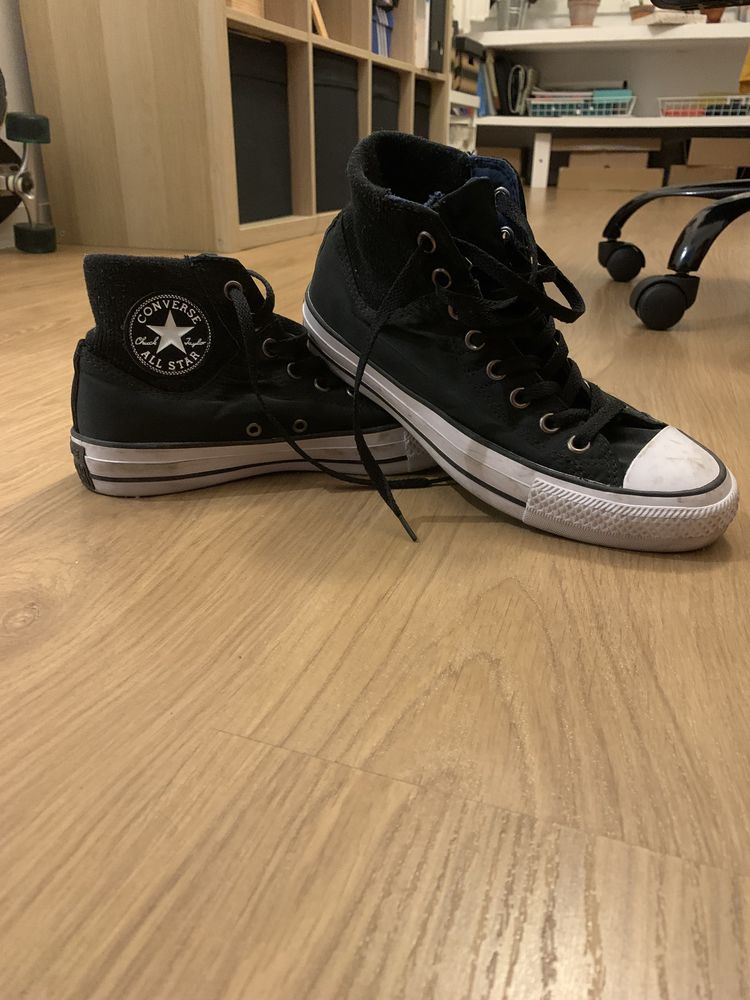 Converse Chuck Taylor - All star - Cano alto preto - 40