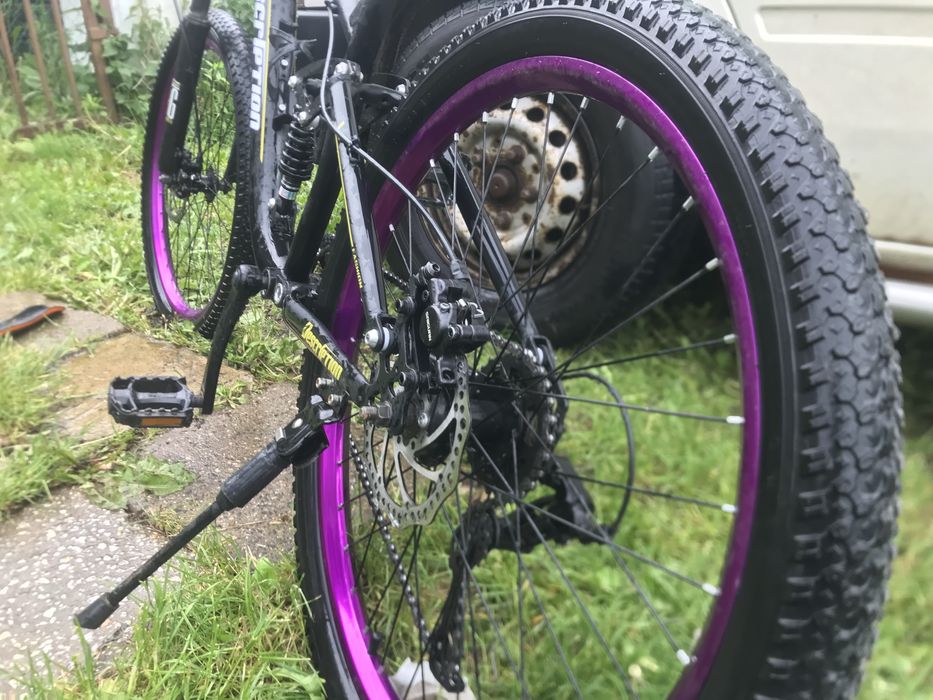 Rower typu enduro na kołach 24 cale