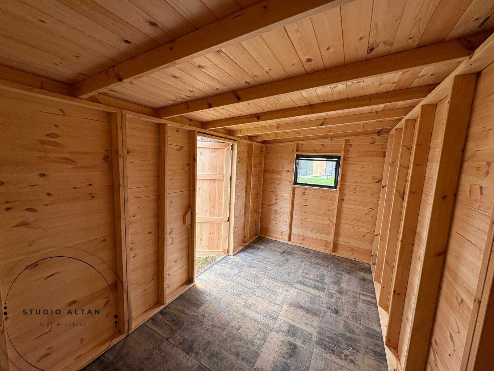 Drewniany domek narzędziowy KAMIL 2x4 -  Krótki czas realizacji!