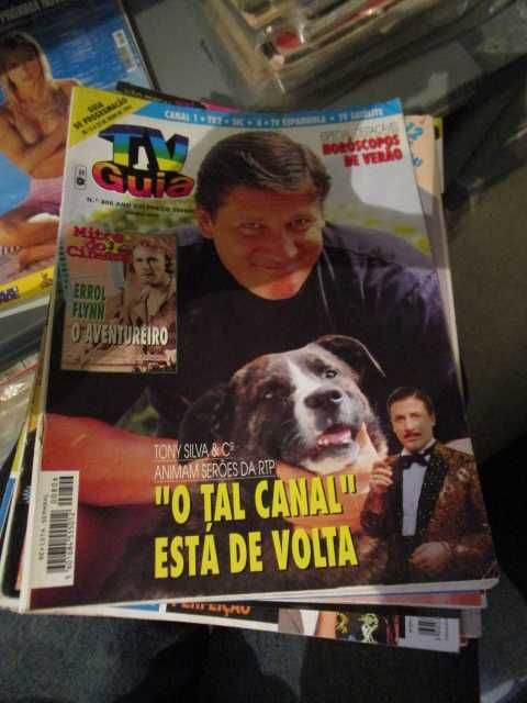 revistas antigas de TV Mais TV GUIA etc