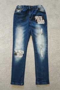 Spodnie jeansowe jeansy 140 cm