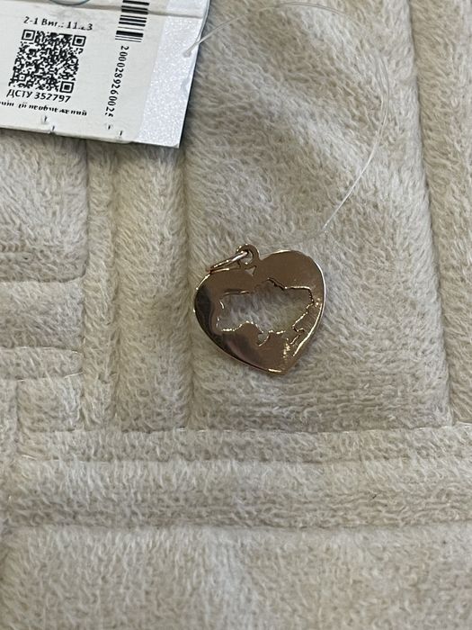 Золотий кулон, НОВИЙ!