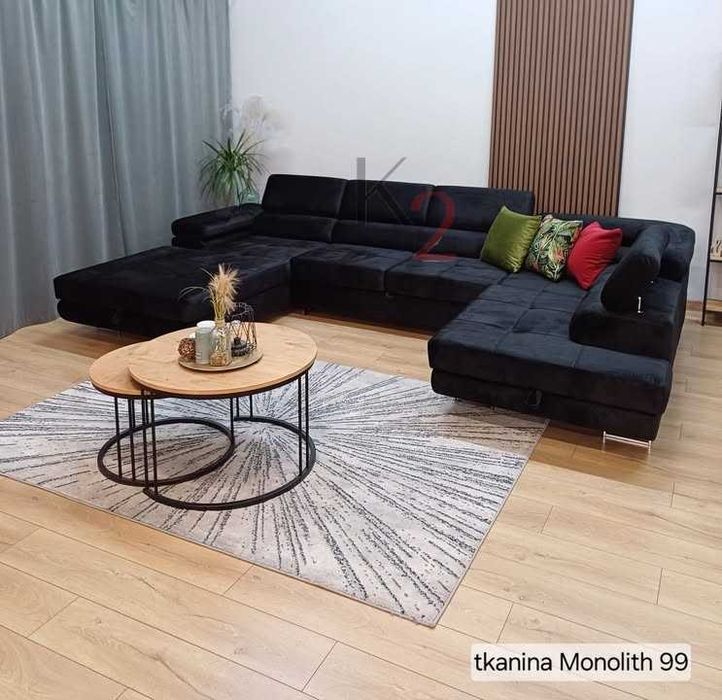 Narożnik ARTEON U Kanapa  Rogówka PROMOCJA -SZYBKA Realizacja +Gratis