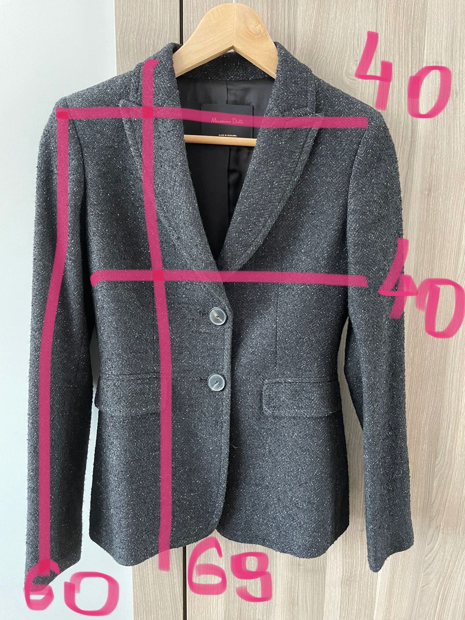 Marynarka Massimo Dutti. Rozmiar 34. Stan idealny