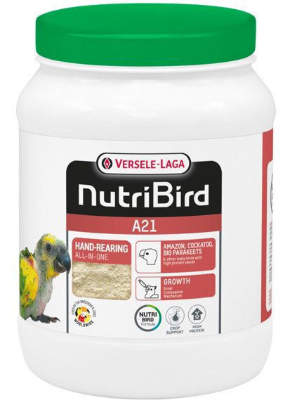 Papa para criação de aves à mão