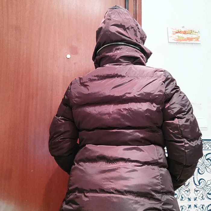 Blusão bordô de senhora