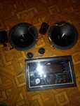 Магнитола JVC акустика HERZ