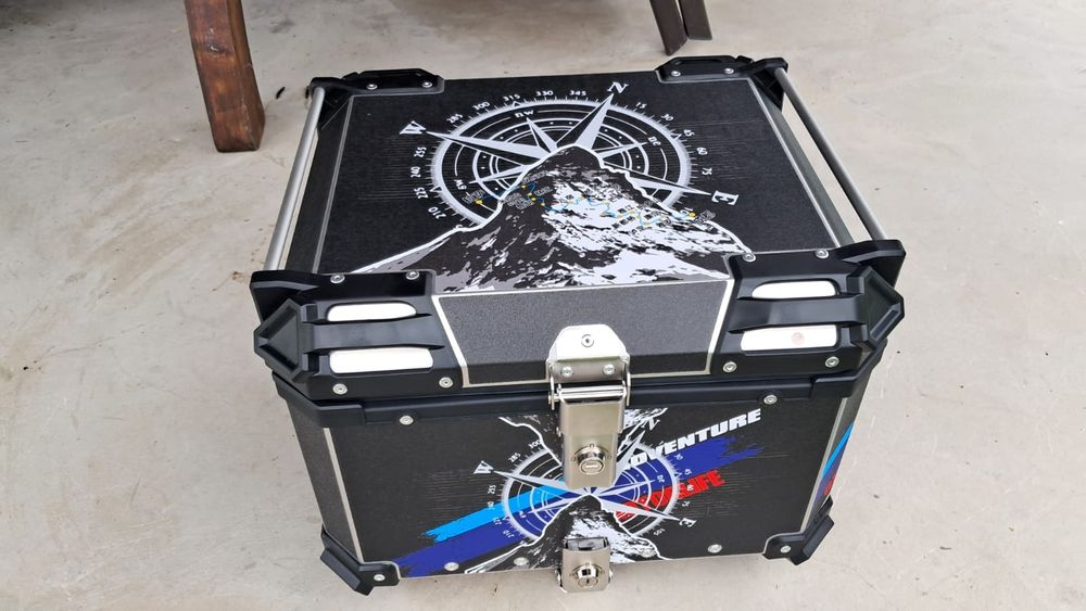 Kufer aluminiowy  motocyklowy 55l