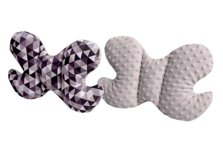 NOWA‼️ Poduszka antywstrząsowa motylek szara trójkąty Medi Partners