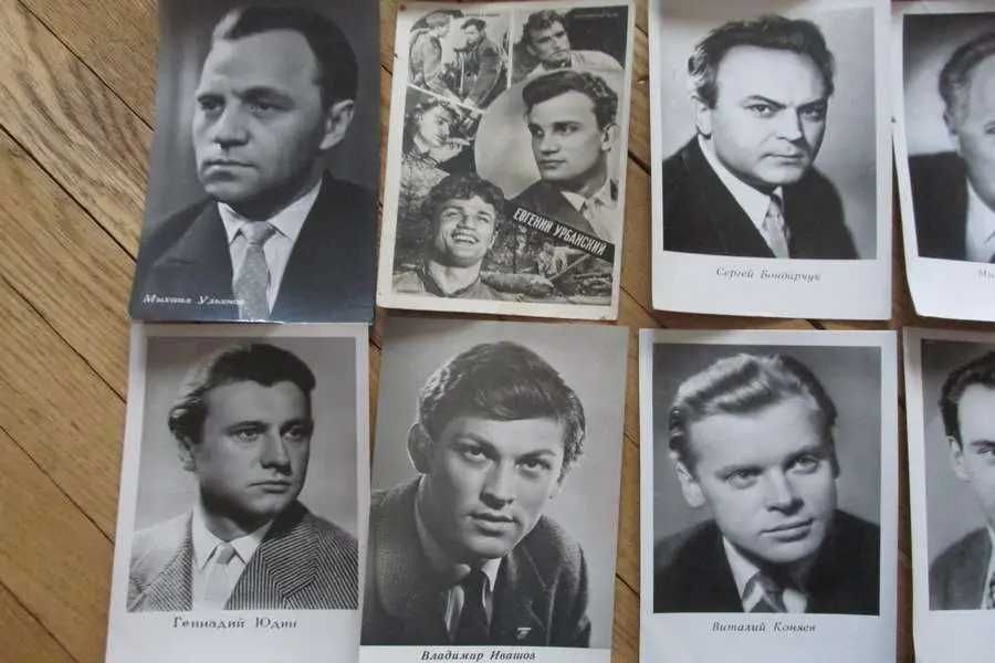 Фотографии актеров СССР, фото 60-ых годов.