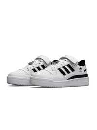 Кросівки / кроссовки Adidas Forum 84 Low New All White Black