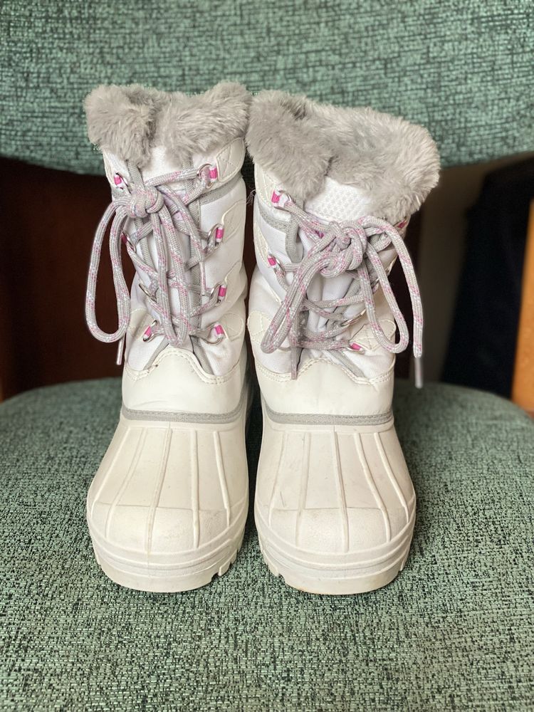 Śniegowce zimowe buty damskie CAMPRI rozmiar 38 z futerkiem półkalosze