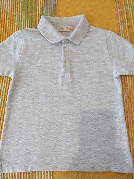 Polo em piqué para menino