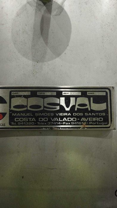 Cuba INOX Gaseificação 5000 L