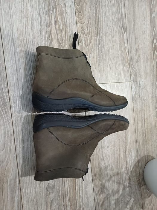 Buty damskie zimowe ortopedyczne skórzane Solidus rozm 7,5 (405).