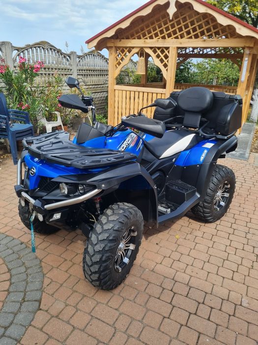 CF MOTO 550 500 nowy silnik kufer Led wyciagarka hak