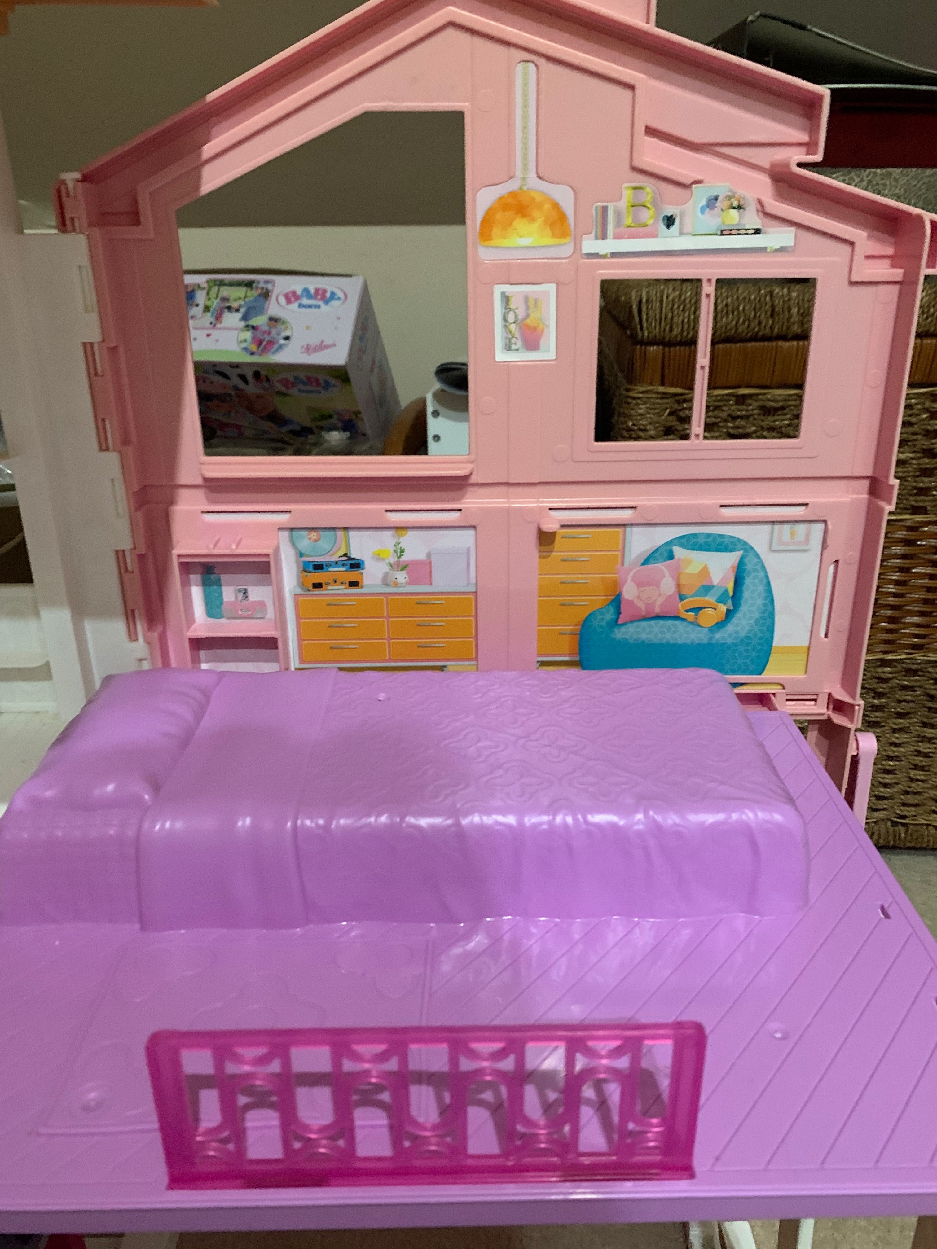 Domek dla lalek barbie