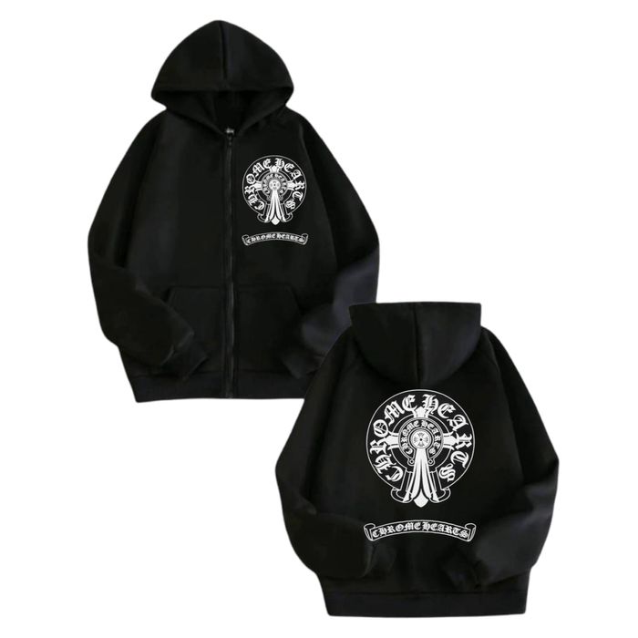 Chrome Hearts Logo унисекс Хром Хартс с крестами Новинка толстовка