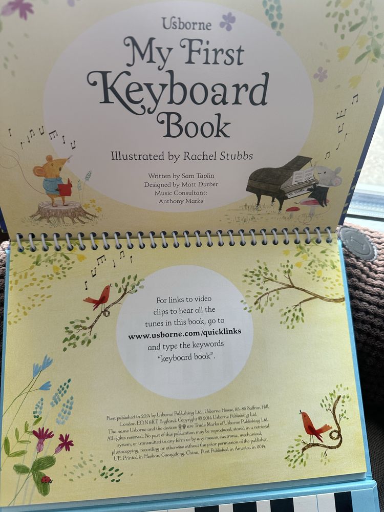 My First Keyboard Book Книга