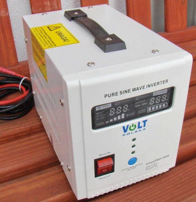 VoltPolska SinusPro-500E ББЖ AVR та правильним синусом і зарядкою АКБ
