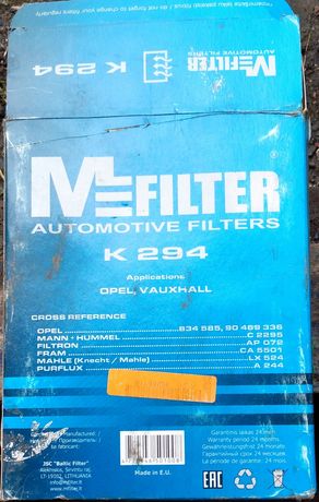 Воздушный фильтр Оpel Kombo