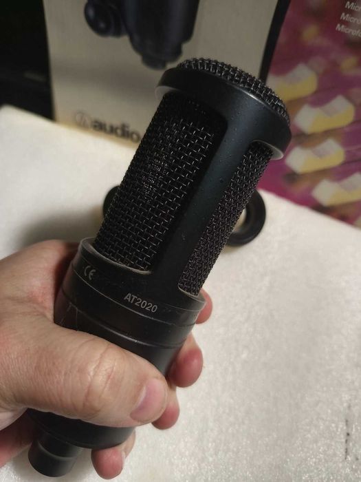 Audio Technica AT2020 Мікрофон студія звукозапису демо микрофон студия