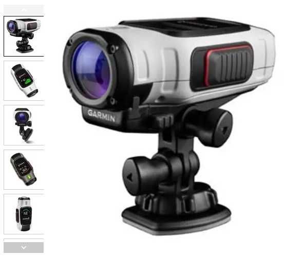 Garmin Virb Elite action camera c GPS +Kit montagem guiador, capacete