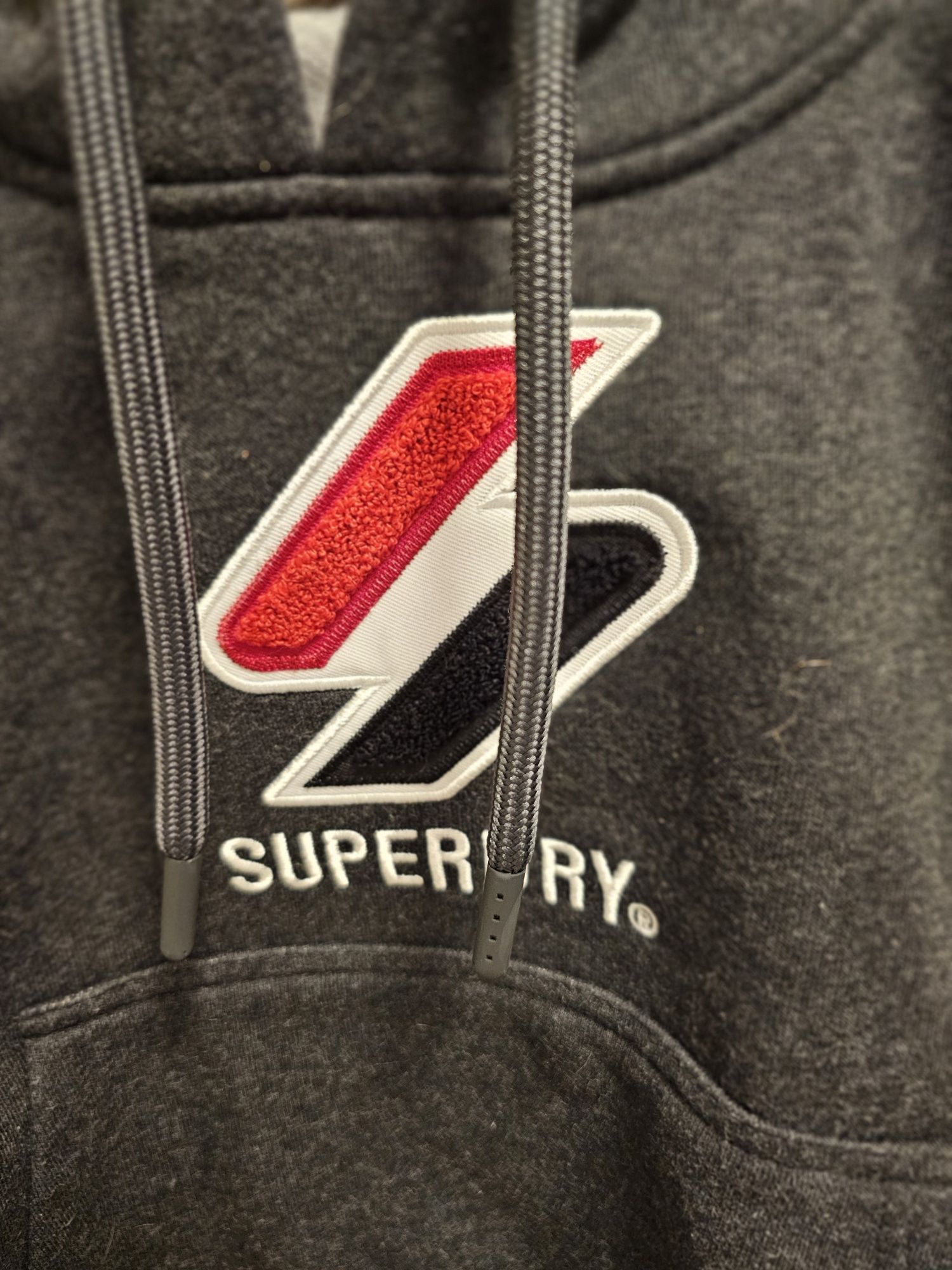 Bluza Superdry grafitowa rozm. 36