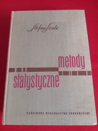 Metody statystyczne Stefan Szulc