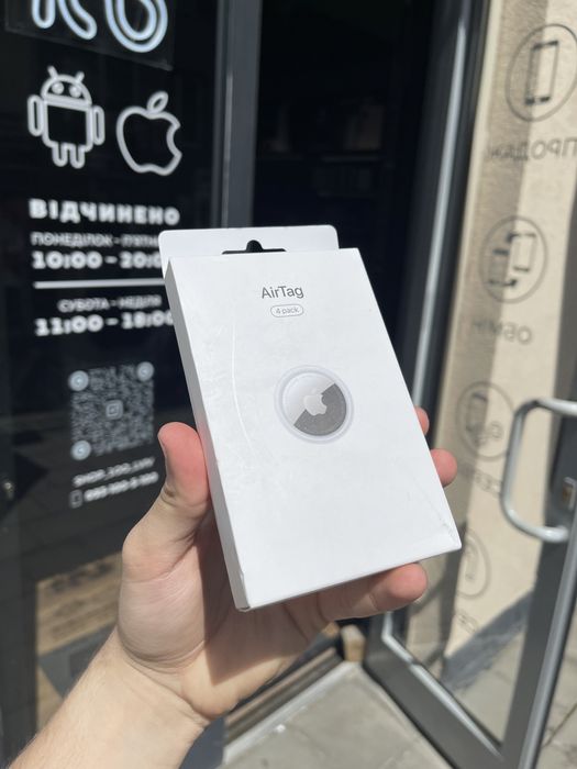 •Apple AirTag 4-pack•Магазин•Гарантія•
