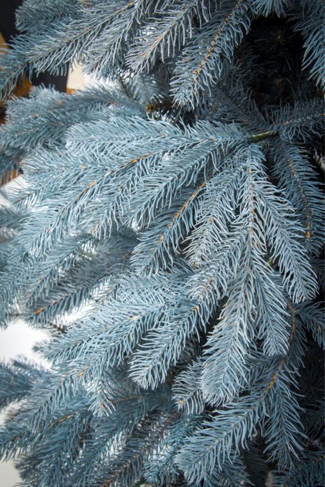 Штучна ялинка лита 100%PE Blue (блакитна ялина)