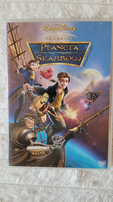 Planeta Skarbów Disney DVD, płyta z bajką, płyta dla dzieci