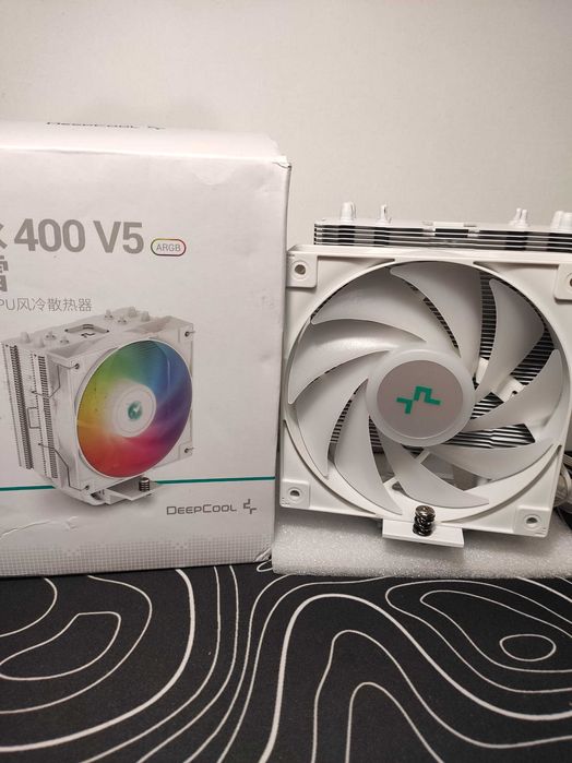 Кулер процесорний  башня Deepcool AG400 ARGB White