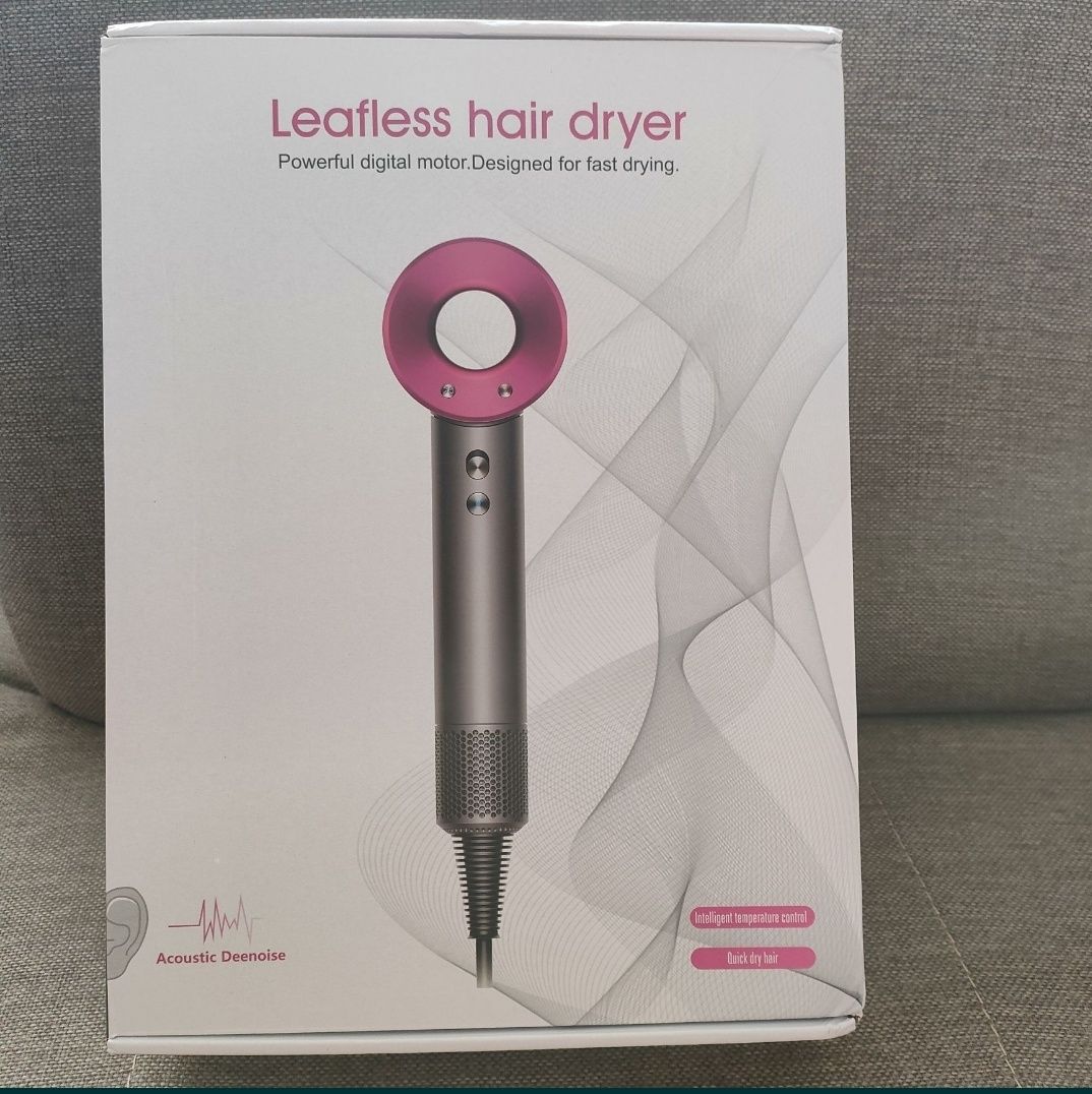 Suszarka do włosów a'la Dyson 5 końcówek fioletowa nowa okazja