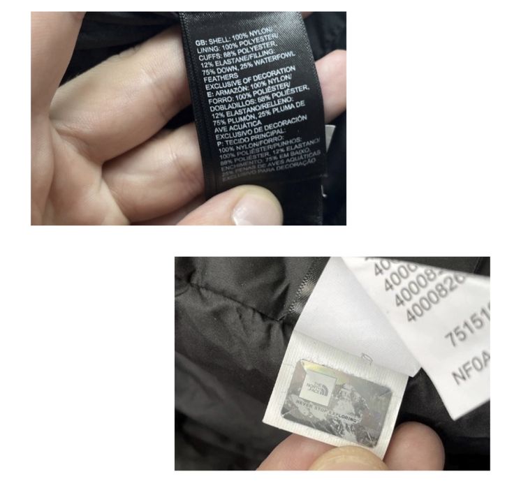 The North Face TNF 550 Женский Черный Длинный Пуховик Куртка Оригинал