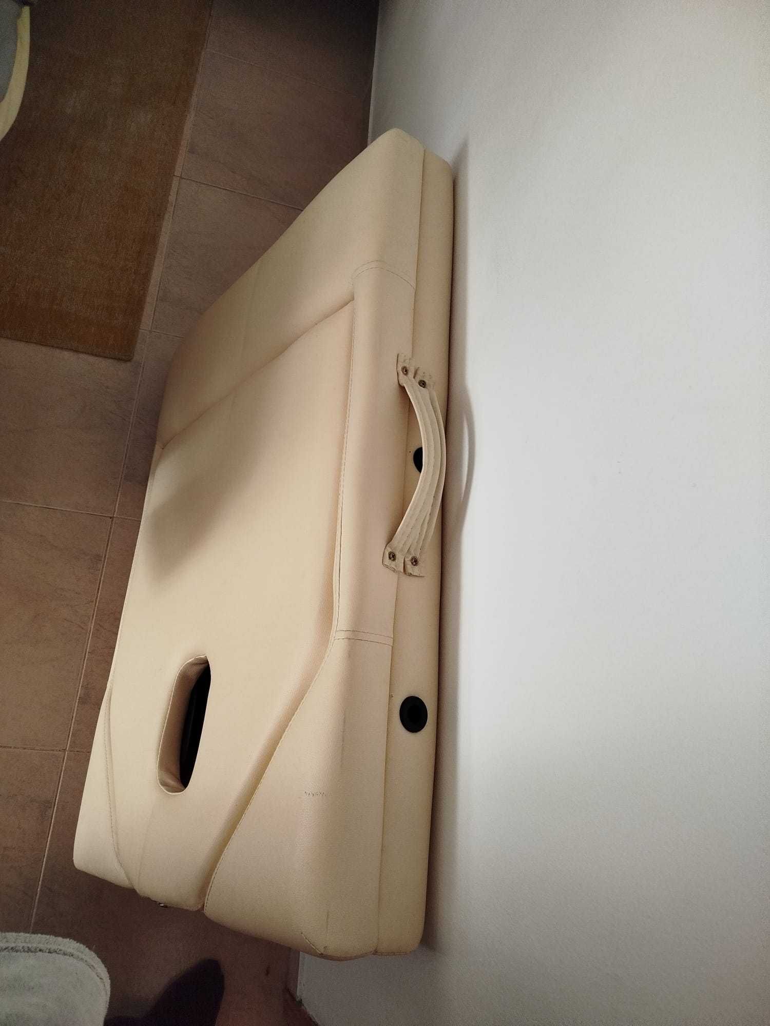 Cama portátil massagem