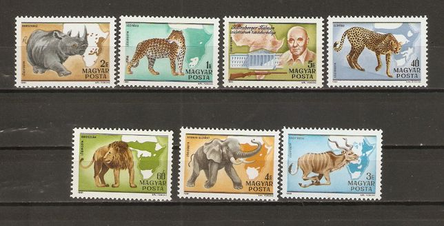 Sprzedam czyste znaczki o tematyce zwierzęta Węgry 1981 stan**