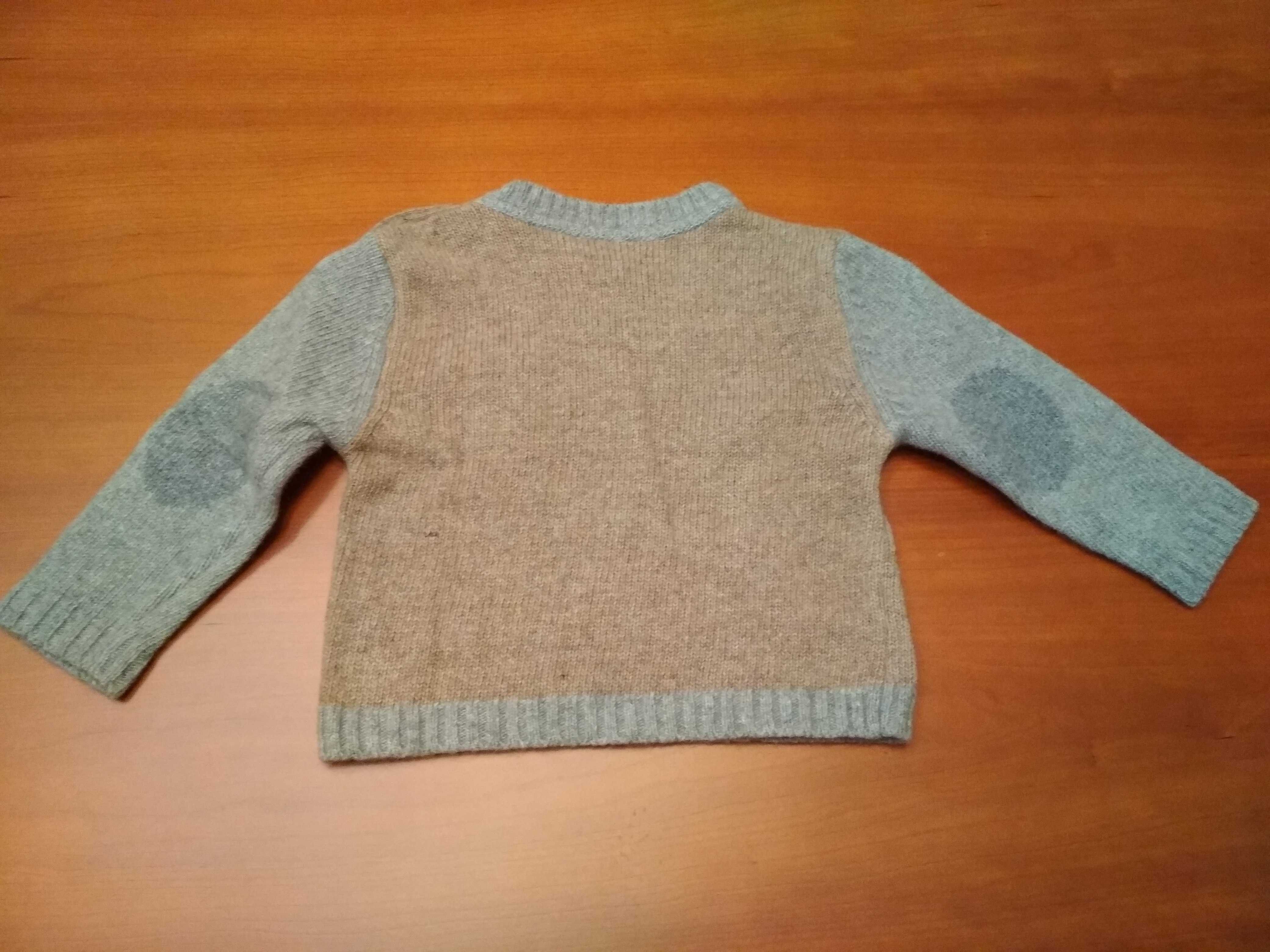 Camisola de malha menino 3/6 meses