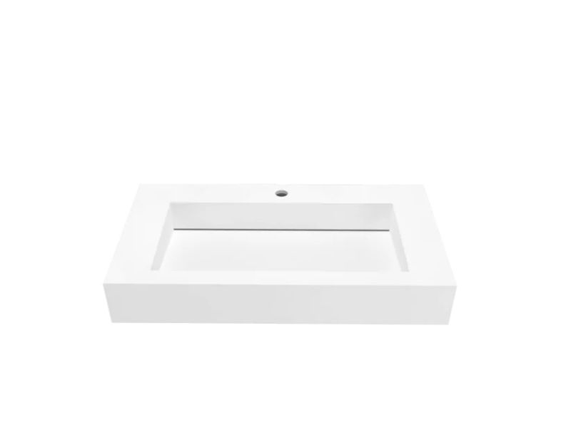 Umywalka 80 cm, konglomerat Cristalstone