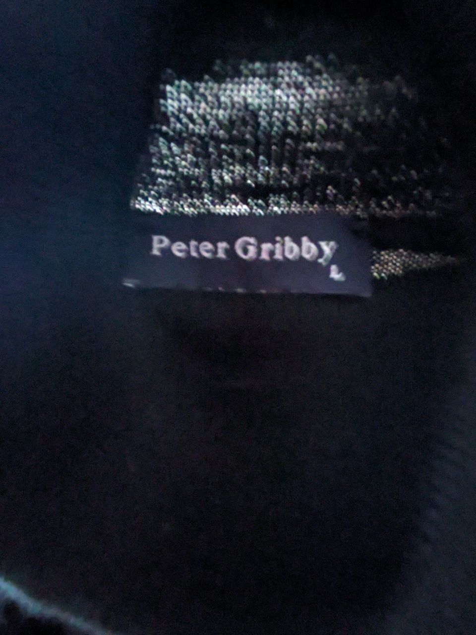 Чоловічий чорний гольф бренд Peter Gribby