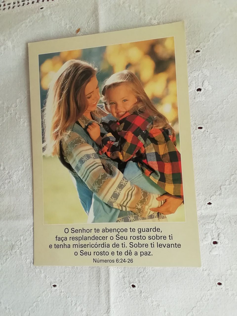 Postal Bíblico para coleção